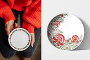 PETRYKIVKA - Ukranian folk art, an Illustration by Evgenia Pichkur (Thumbnail 5 of 15)