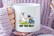 Funny Silly Goose Sublimation PNG, an Illustration by Daily.Designs (Thumbnail 4 of 5)