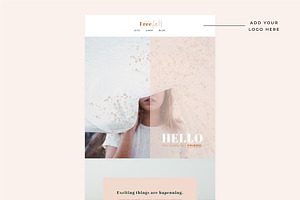 Free Fall Flodesk Email Template