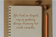 Elegantique Scrypta, a Handwritten Font by Indotype Foundry (Thumbnail 5 of 10)