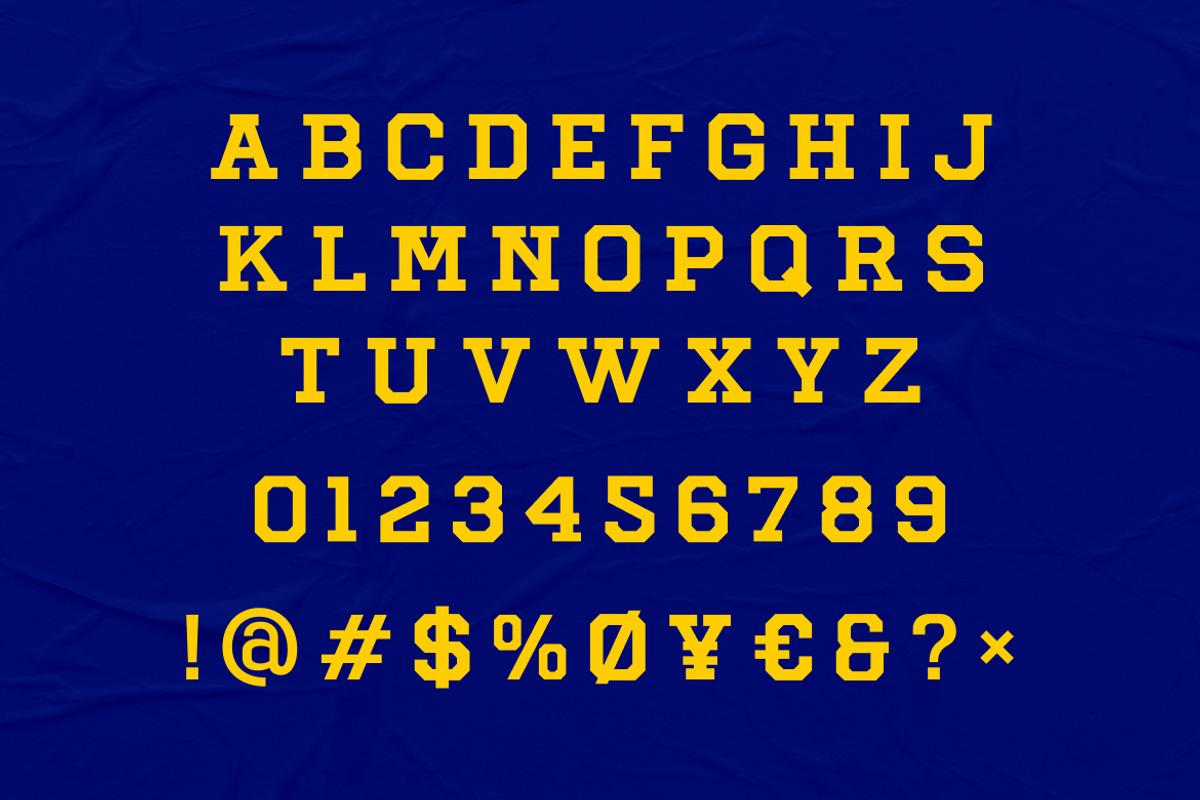 Borgard – Varsity Slab Serif Font, a Slab Serif Font by Vadovastd (Photo 7 of 8)