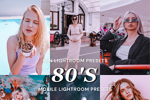 10 1980's LIGHTROOM MOBILE PRESETS