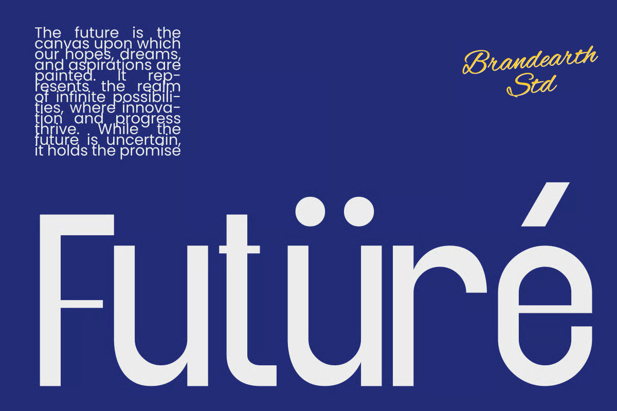 Techology – Narrow Sans Typeface, a Sans Serif Font by Brand Earth (Photo 4 of 12)