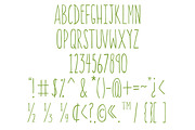 Canoe Font - An All Caps Font, a Sans Serif Font by Angie Makes (Thumbnail 3 of 5)