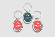 Keychain Mockup, an Advertising Mockup by AndikaGraphic (Thumbnail 4 of 7)