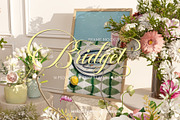 BRIDGET | Floral Frame Mockups SET, a Household Mockup by SoleilHomeMockups (Thumbnail 1 of 12)