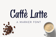 Caffè Latte, a Handwritten Font by Type and Graphics Studio (Thumbnail 1 of 6)
