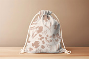 Powder Flower Prints, a Pattern Graphic by MalyskaStudio (Thumbnail 5 of 13)