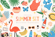 Summet set, a Decorative Illustration by Good Studio (Thumbnail 1 of 14)