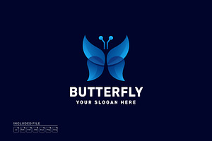 Colorful Butterfly Logo Design, a Branding & Logo Template by yuanesei