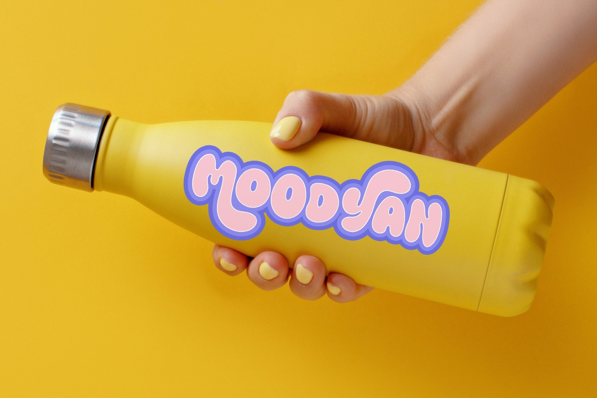 Bubble Mood - Fun Bubble Mix Font, a Handwritten Font by SaktiAvellin (Photo 7 of 8)