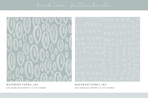 BEACH TOWN PATTERN BUNDLE DH