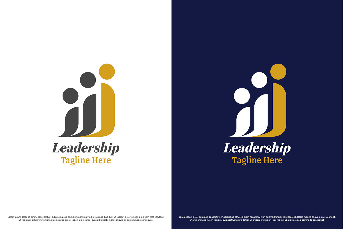 Leadership teamwork logo template, a Branding & Logo Template by Morvana Crew (Photo 2 of 2)