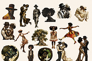 SURREAL ROARING TWENTIES CLIPART, a Person Illustration by Daring Digies (Thumbnail 6 of 10)