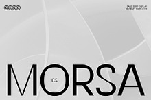 CS Morsa – Modern Sans Serif