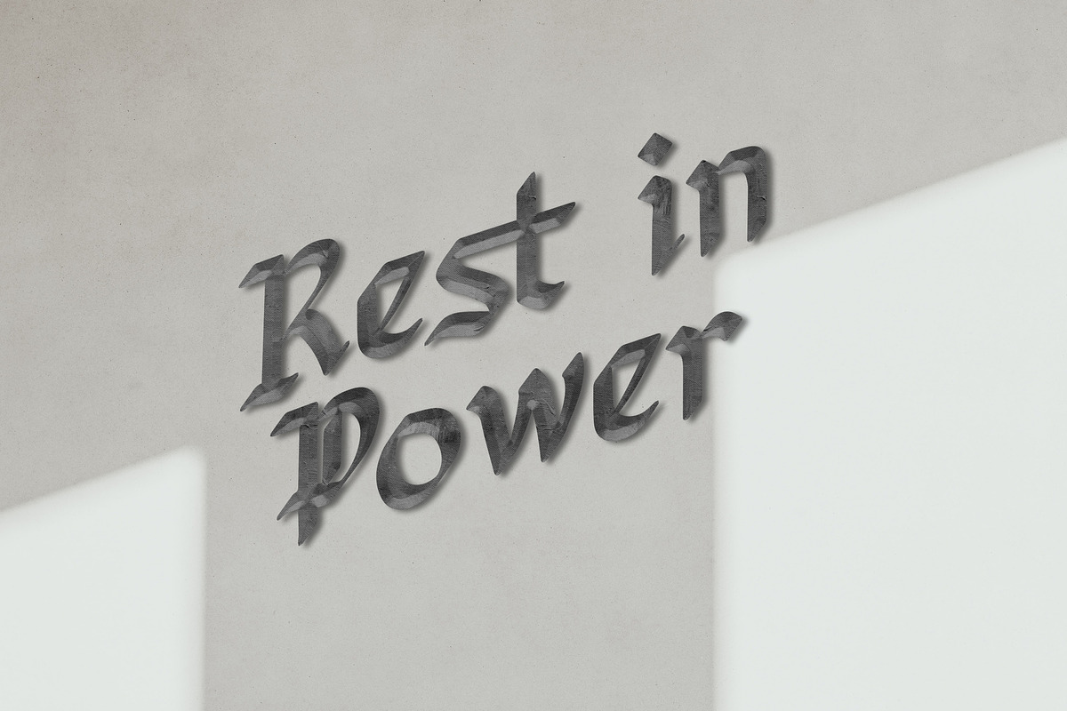 Midsofters - Blackletter Font, a Blackletter Font by AQR Studio (Photo 2 of 9)