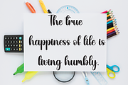 Rainbow | Script Font, a Handwritten Font by Scratchones (Thumbnail 4 of 7)