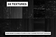 50 BLACK INK TEXTURES, a Texture Graphic by HEJBRUSH.COM (Thumbnail 2 of 6)
