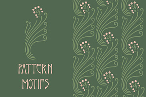 Art Nouveau Graphics Set