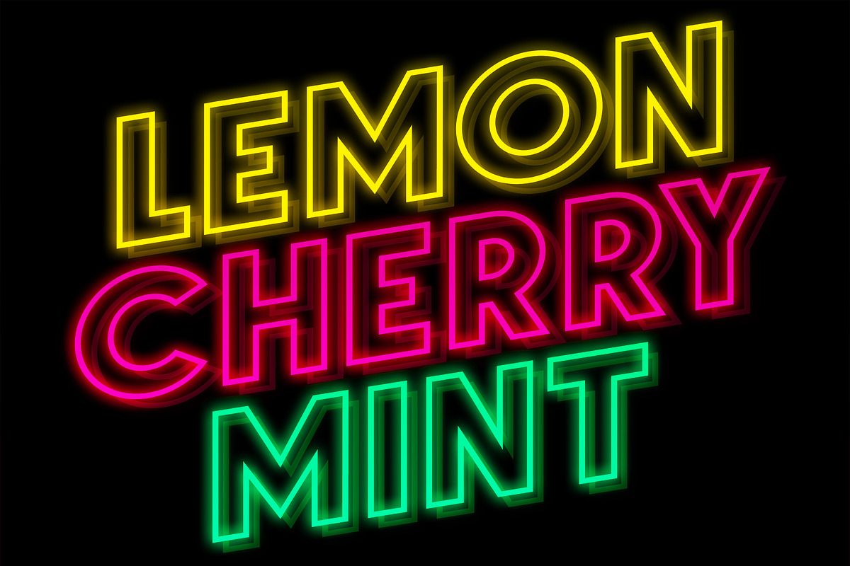 Lemon Cherry Mint Font Duo preview 2