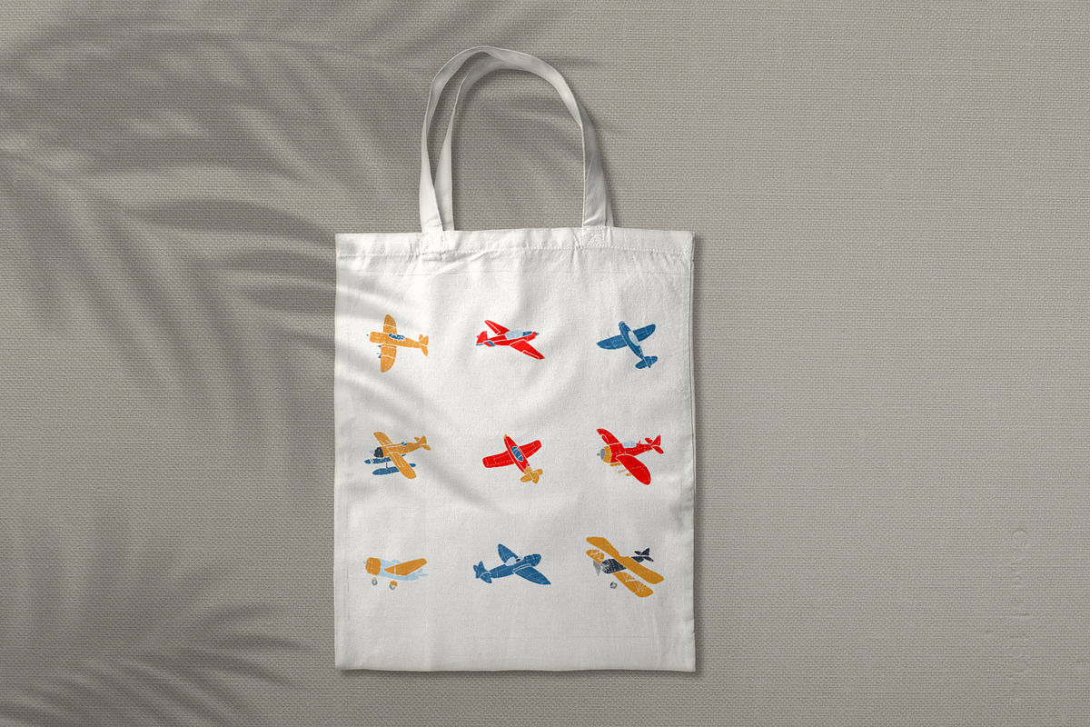 Airplanes. 30 vector patterns, a Pattern Graphic by Alena Stoyko design (Photo 13 of 13)
