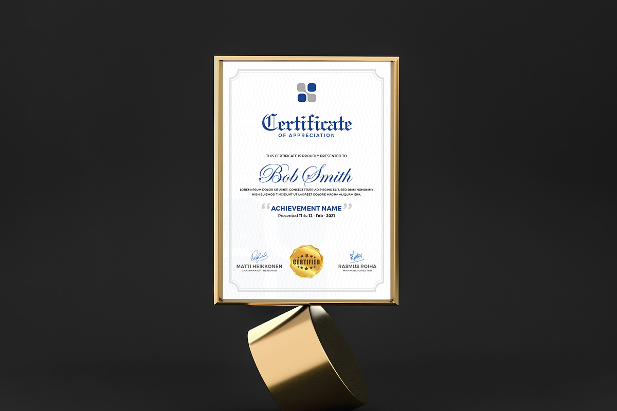Professional Certificate Design, a Templates & Theme by rix_designs (Photo 4 of 6)