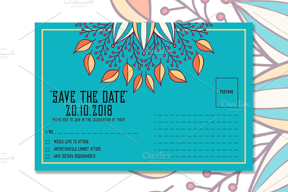 Wedding Invitation, an Invitation Template by Tiaga (Photo 2 of 4)