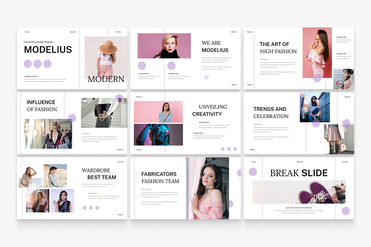 Minimalist Fashion Presentation, a Presentation Template by Eklip Studio (Photo 2 of 5)