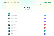 Etheum - NFT Marketplace Figma UI, an UI Kit Template by Themeix (Thumbnail 7 of 28)