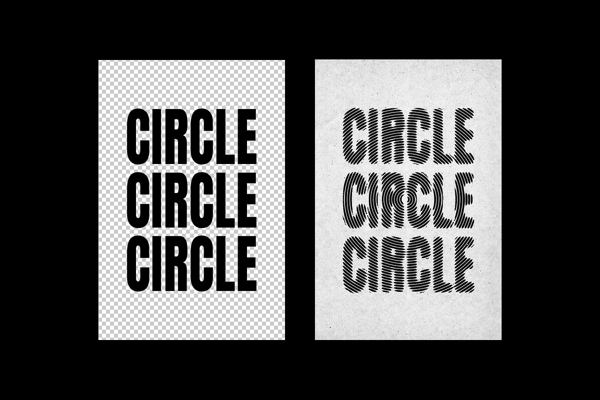 Circle Text & Logo Effect, a Layer Style Add-On by Design Squad