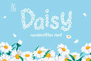 Daisy Handwritten Font, a Handwritten Font by Waris Studio (Thumbnail 1 of 8)