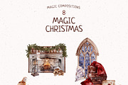 Magic Christmas Collection, a Seasonal Illustration by Yakovleva Margarita (Thumbnail 11 of 14)