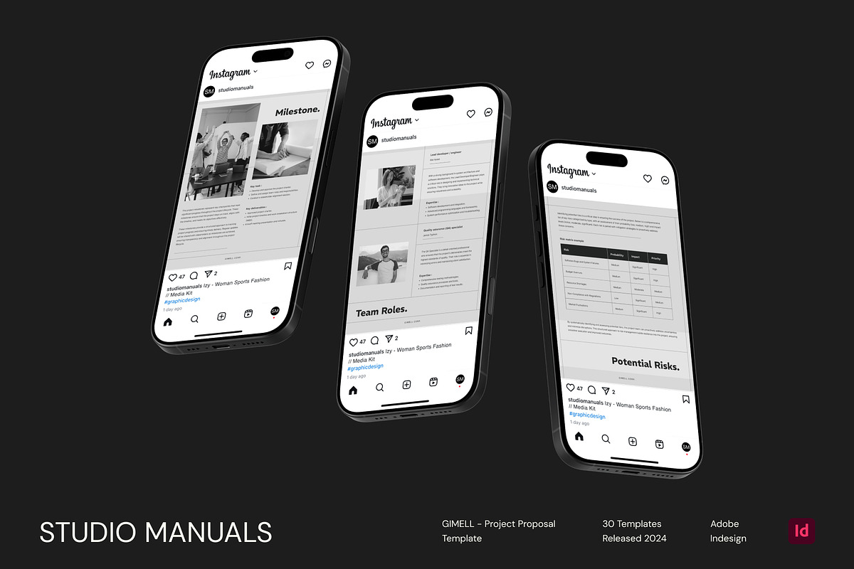 GIMELL - Project Proposal Template, a Social Media Template by Studio Manuals (Photo 2 of 8)