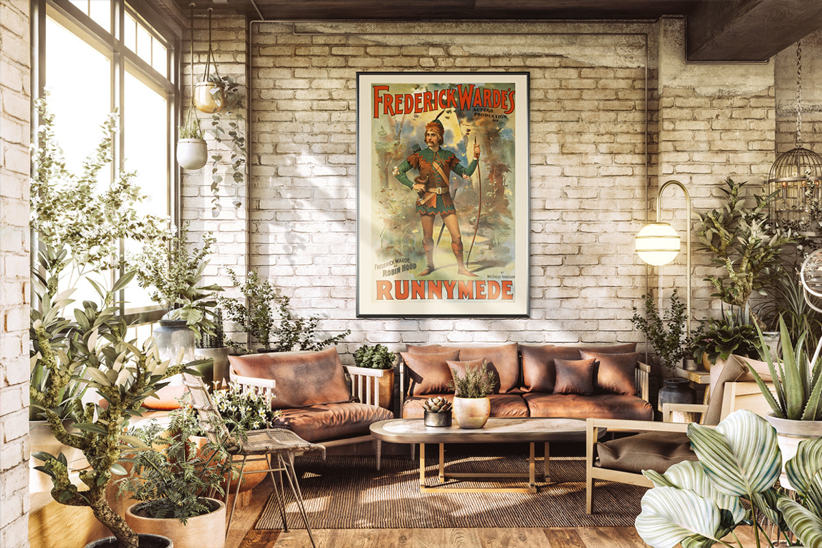 Interior Poster MockUp Set, a Print Template by As Good As Possible (Photo 2 of 7)