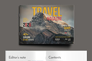 Travel Magazine Layout Print Ready, a Brochure Template by MightyDesign (Thumbnail 2 of 9)