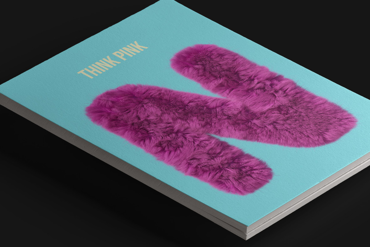 Pink Fur Font, a Font by Handmadefont (Photo 7 of 9)