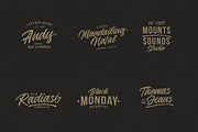 Jouska Textured Brush Script, a Script Font by Letterhend Studio (Thumbnail 7 of 8)