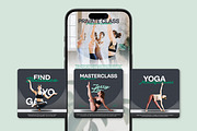Yoga // Wellness Social Media Kit, a Design Template by SecondBrain Store (Thumbnail 4 of 9)