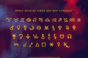 Astrology Vector Set & Birth Chart, an Illustration by The Gypsy Goddess (Thumbnail 2 of 15)