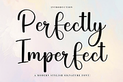 Perfectly Imperfect, a Handwritten Font by InermediaSTUDIO (Thumbnail 1 of 8)