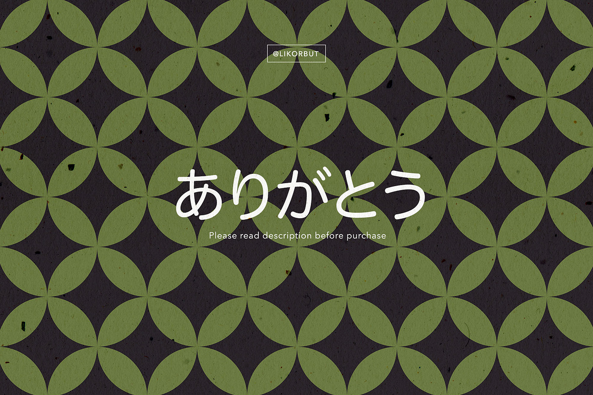 Japanese pattern and elements set, a Pattern Graphic by likorbut (Photo 9 of 9)