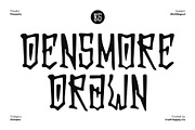 CS Densmore Drawn, a Sans Serif Font by Craft Supply Co. (Thumbnail 1 of 8)