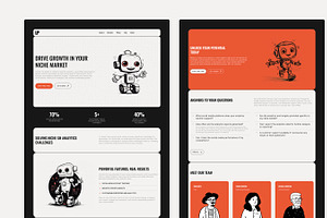 LaunchPad One Page Website Template