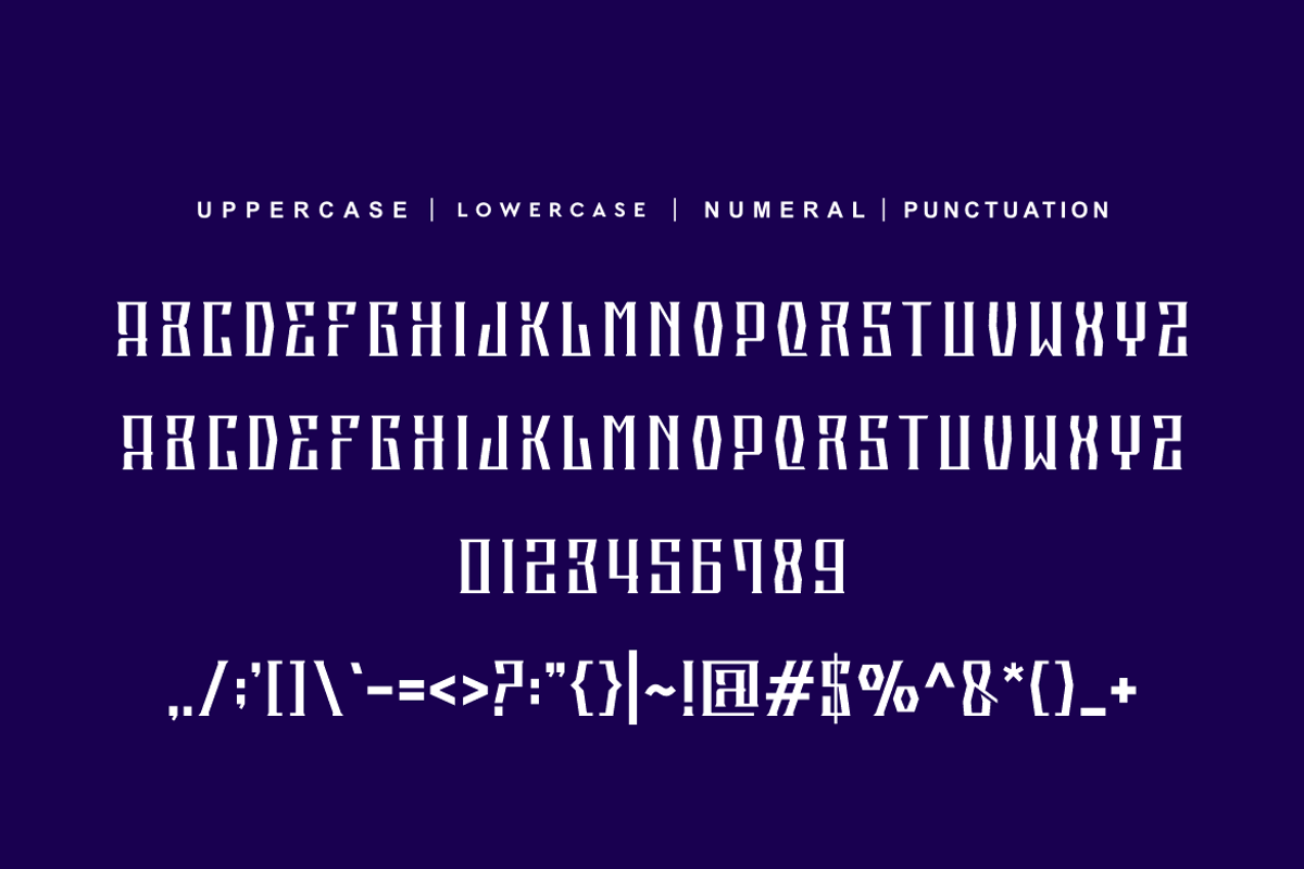 Gopxeso - Digital & Tech Font, a Serif Font by QR Design Studio (Photo 5 of 6)