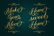 Meighan Script, a Script Font by Lettersams (Thumbnail 3 of 9)