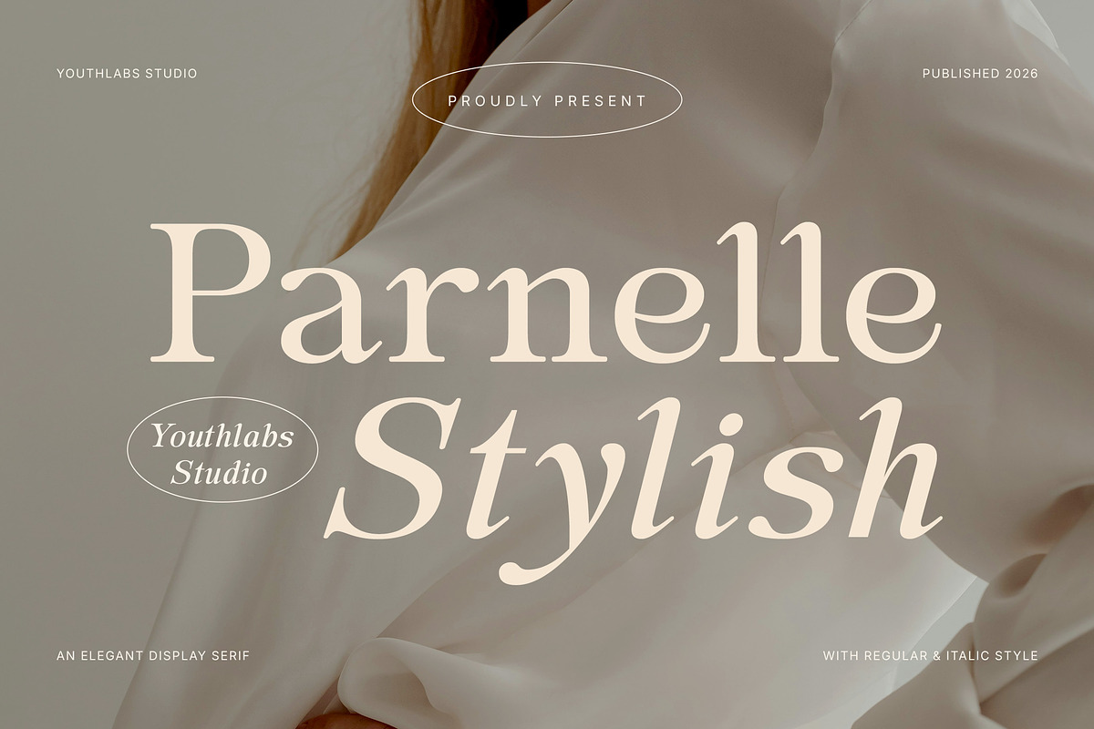 Parnelle - Elegant Serif Font, a Serif Font by Youthlabs Studio (Photo 1 of 12)