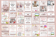 65+ Pinterest Templates + 3 BONUSES, a Social Media Template by SocialStyleTemplates (Thumbnail 2 of 8)