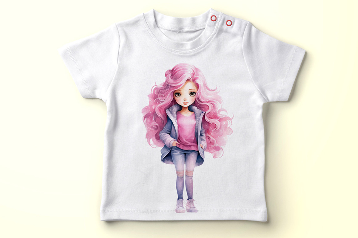 Pink Doll clipart Barbiecore Png, a Person Illustration by vivastarkids (Photo 4 of 4)