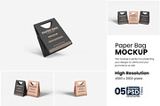 Paper Bag Mockup, a Product Mockup by bimockup (Thumbnail 1 of 6)