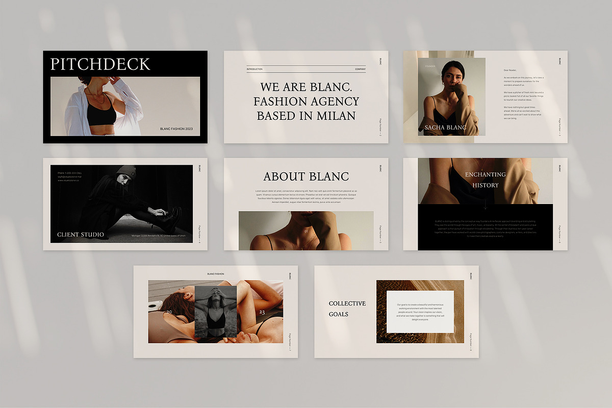 Blanc Keynote Presentation, a Presentation Template by Visuel Colonie® (Photo 6 of 9)